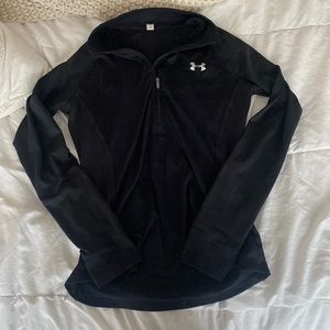 Black Under Armour half-zip
